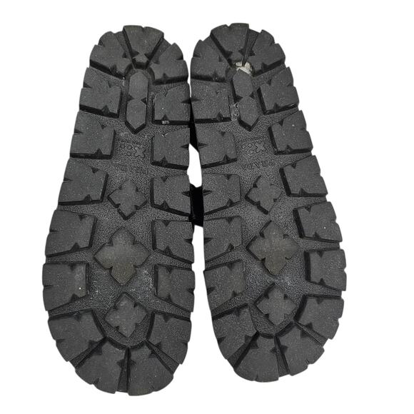 Prada Quilted Padded Strap Slingback Dad Sandal Black Leather Size 39.5 US 9.5 - Picture 8 of 12